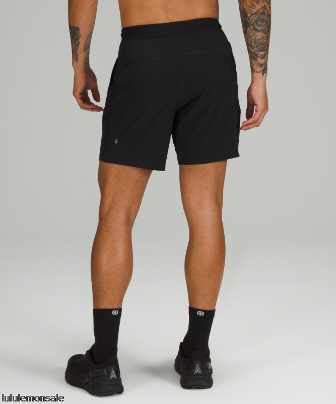 Lululemon Deutschland DELULU849 | Pace Breaker Linerless Short 7 Schwarz